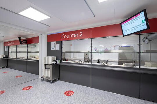 ELA Container - Großküche Schalter