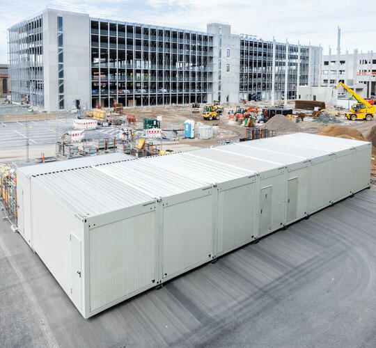 ELA Umkleidecontainer für die SAMSON AG