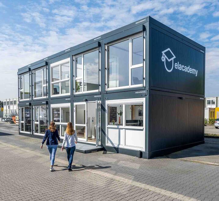 Containeranlage von außen