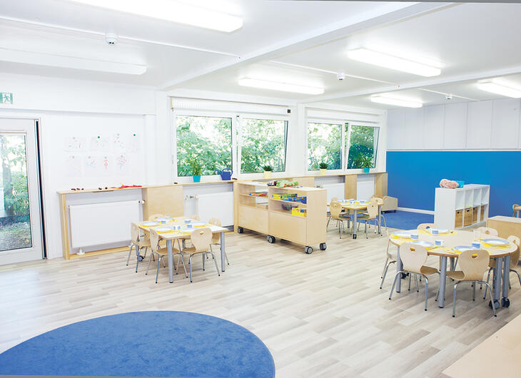 ELA Container - Speiseraum für Kinder