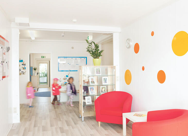 ELA Container - Kindergarten Kaarst Flur innen