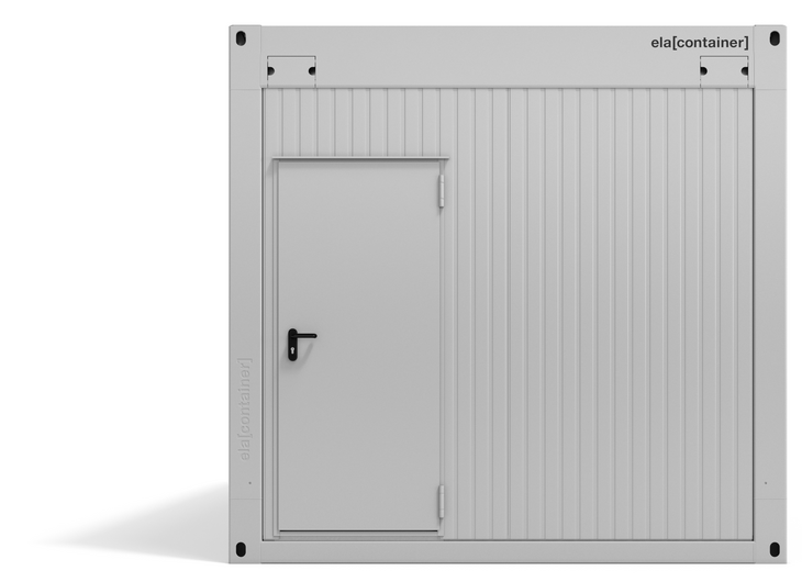 ELA Premiumcontainer ELA Container - Premiumcontainer Ansicht Stirnseite Tür 2