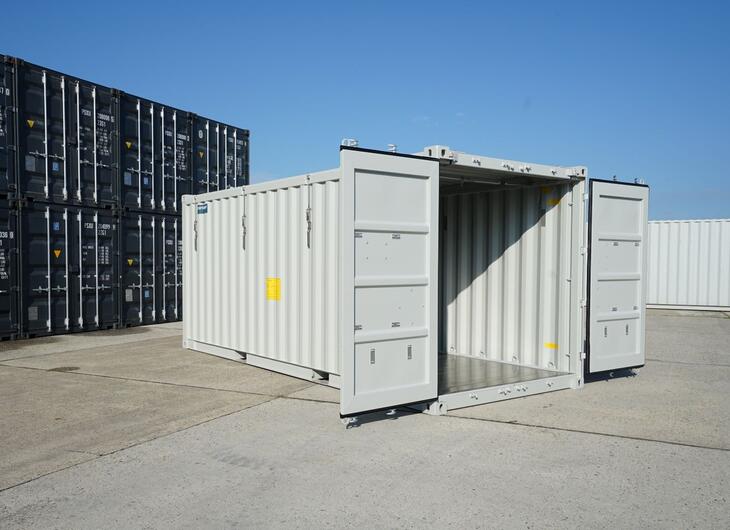 IP2 Container offen in der Außenansicht