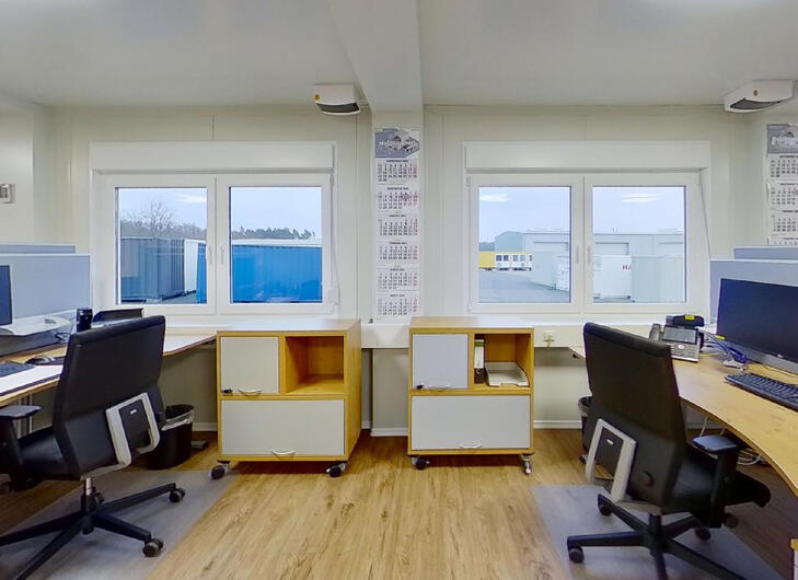 ELA Bürocontainer zum Kauf mit Einrichtung