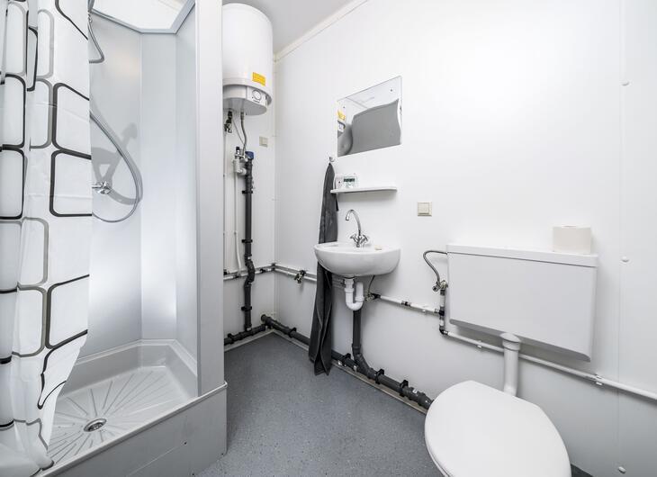 ELA Wohncontainer mit Dusche und Toilette