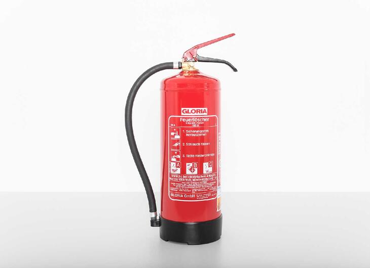 Feuerlöscher für Lagercontainer