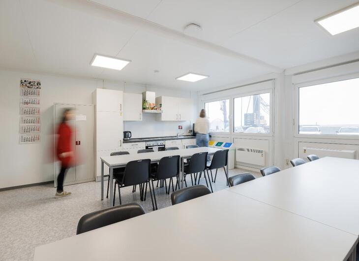 Aufenthaltscontainer mit Küche