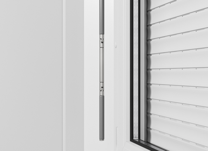 Sanitärcontainer mit Rolladen