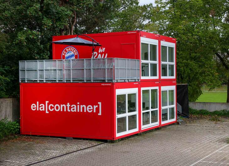 FC Bayern Bürocontaineranlage