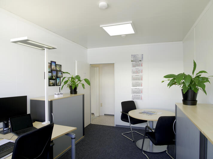 ELA Container - Arbeits- und Besprechungszimmer