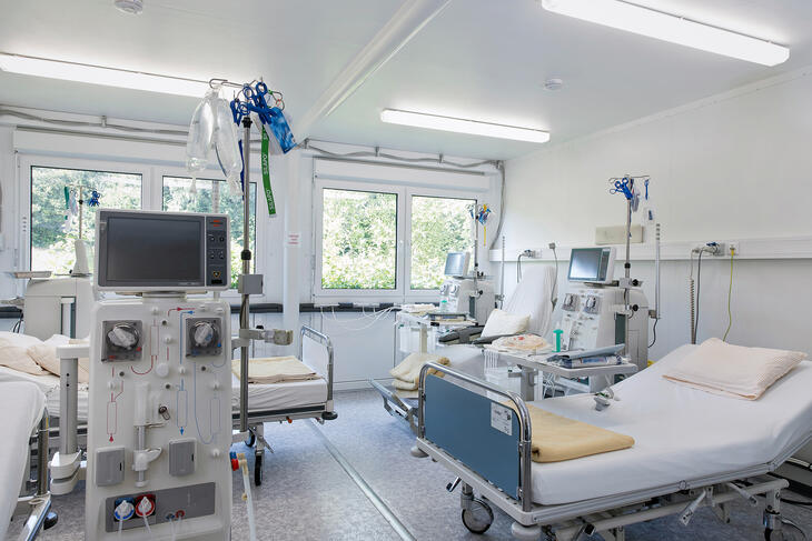 ELA Container - Dialyse in Containeranlage