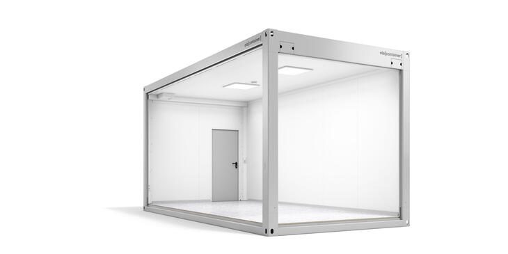 ELA Premiumcontainer - Ansicht schräg offen Premiumcontainer Ansicht schräg offen