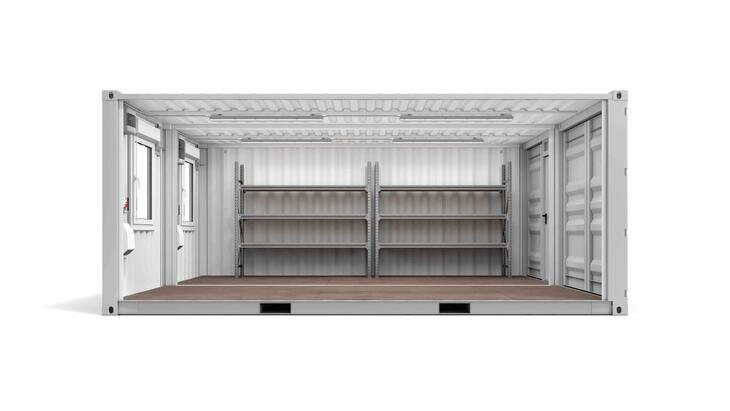 ELA Werkstattanlage - Innenansicht Längsseite Werkstattanlage Innenansicht Längsseite