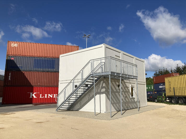 ELA Bürocontaineranlage Aussen