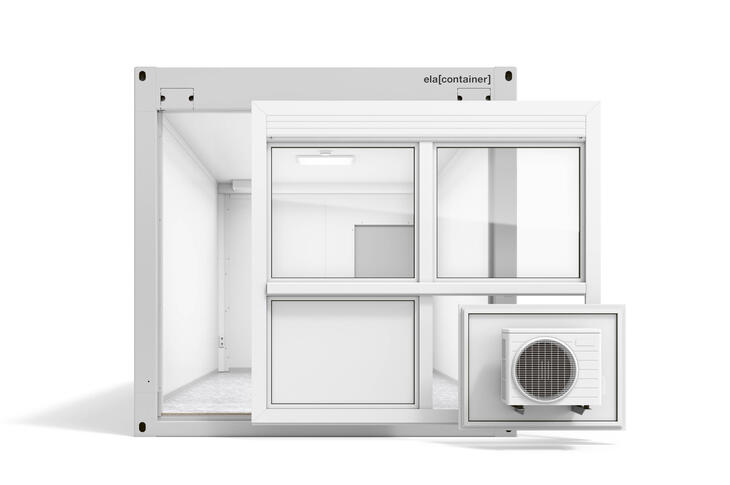Sanitärcontainer Rendering