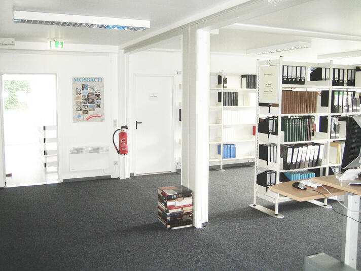 Bibliothek innenansicht