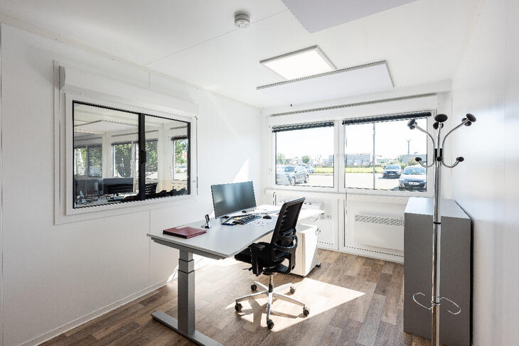 Einzelbüro in Bürocontaineranlage