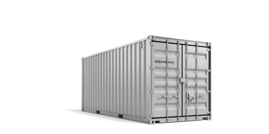 ELA Lagercontainer - Außenansicht schräg Lagercontainer Außenansicht schräg