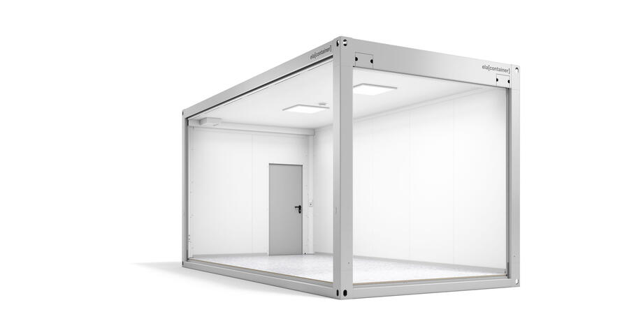 ELA Premiumcontainer - Ansicht schräg offen Premiumcontainer Ansicht schräg offen