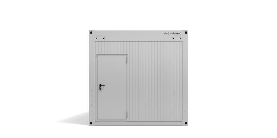 ELA Premiumcontainer - Ansicht Stirnseite Tür Premiumcontainer Ansicht Stirnseite Tür