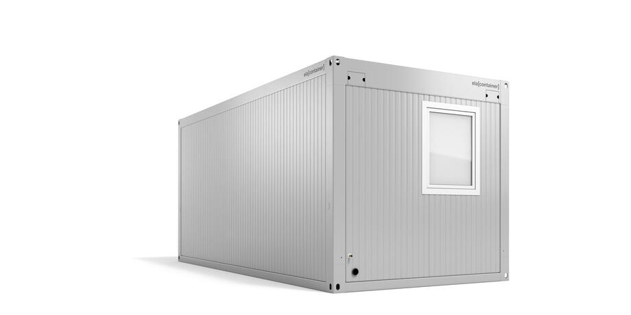 ELA Sanitärcontainer - Längsseite geschlossen Sanitärcontainer Längsseite geschlossen