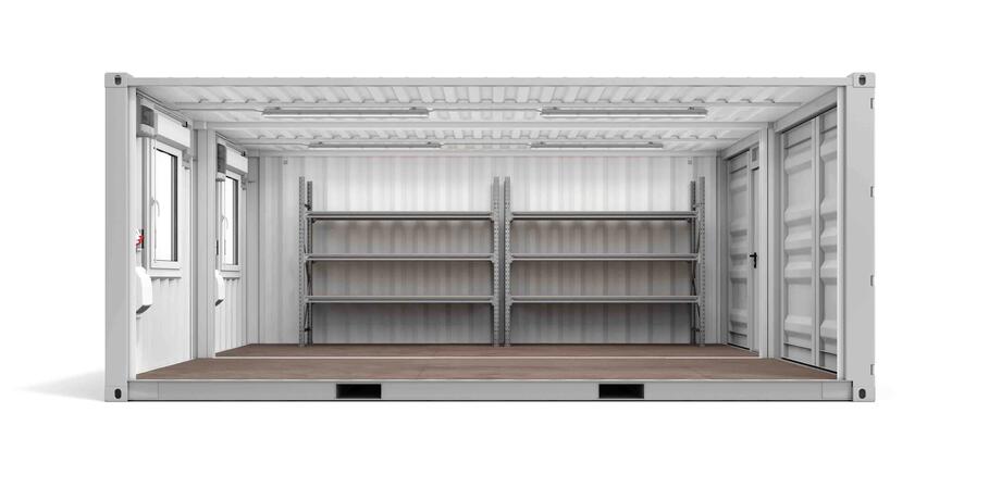 ELA Werkstattanlage - Innenansicht Längsseite Werkstattanlage Innenansicht Längsseite